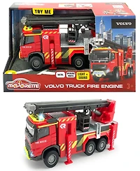 Majorette Volvo Truck Fire Engine Die-Cast Light Sound Vehicle