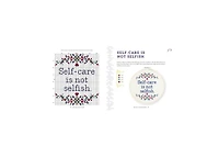 Self-Care Cross-Stitch: 40 Uplifting & Irreverent Patterns by Stephanie Rohr
