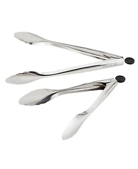 Circulon Tools Stainless Steel Kitchen Tongs, Set of 2