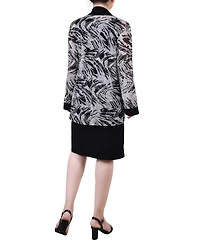 Ny Collection Women's Two Piece Dress Set