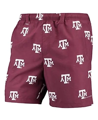 Men's Columbia Maroon Texas A&M Aggies Pfg Backcast Ii Omni-Shade Hybrid Shorts