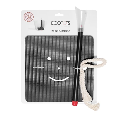 Ecopots Square Indoor Plant Self Watering System, For 12" Rotterdam Planter