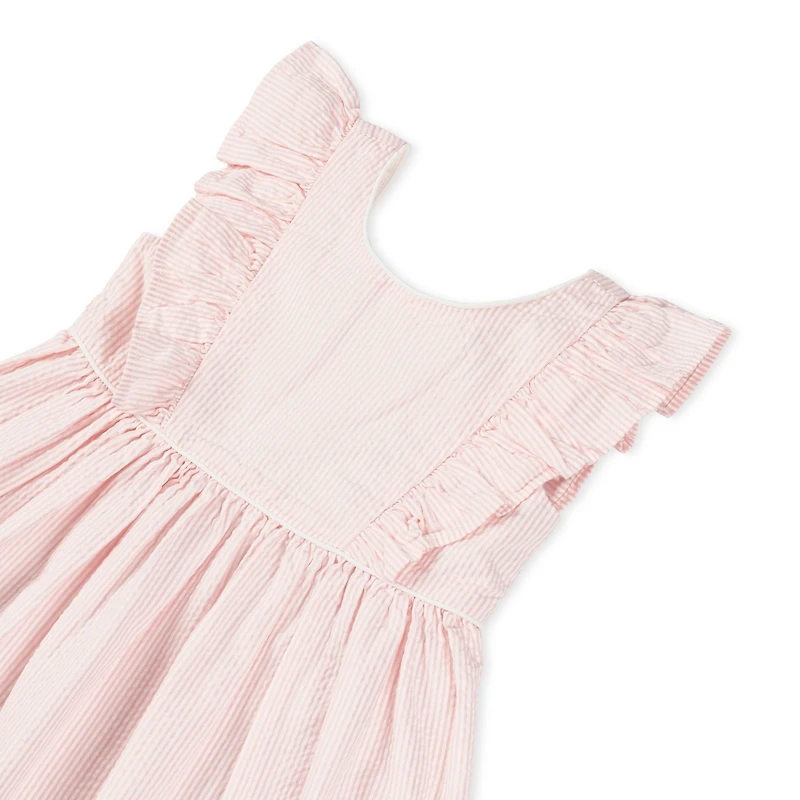 Hope & Henry Big Girls Flutter Sleeve Empire Waist Dress