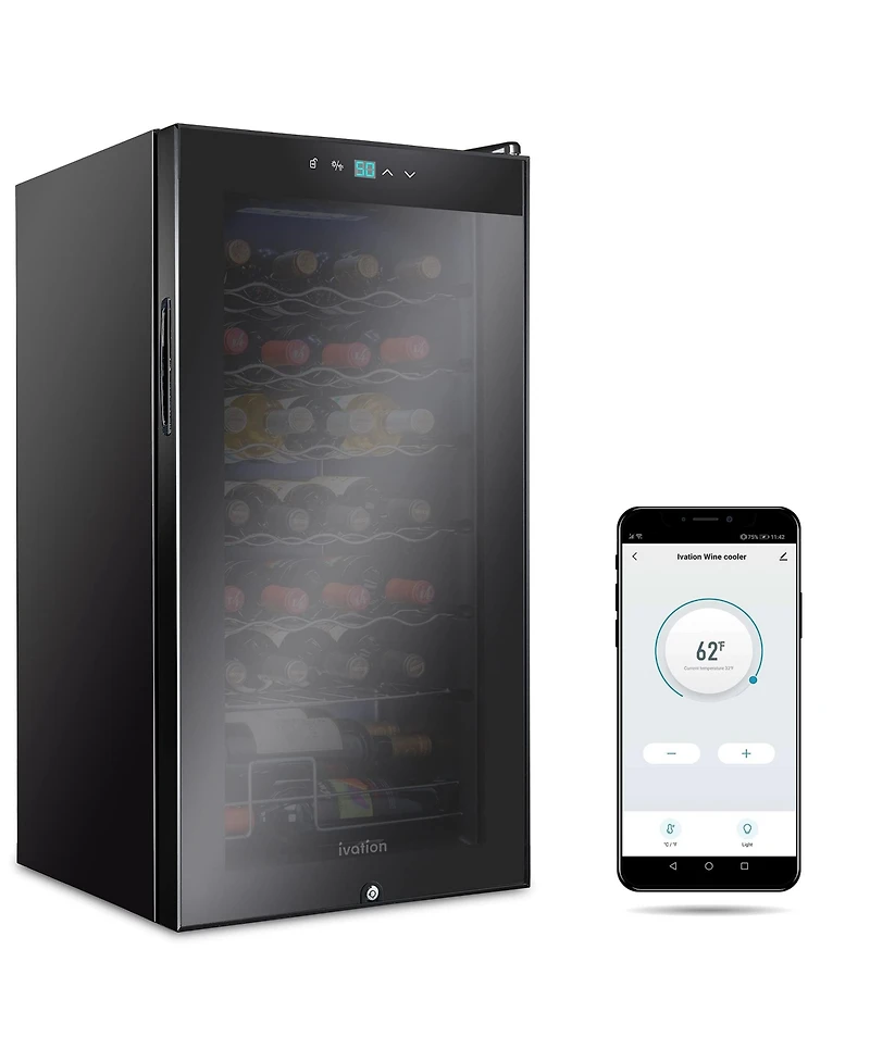 Ivation Freestanding Wine Refrigerator