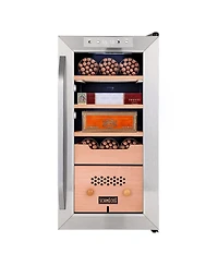 Schmecke 250 Cigar Humidor, Cigar Humidifier & Cigar Box W/Hygrometer