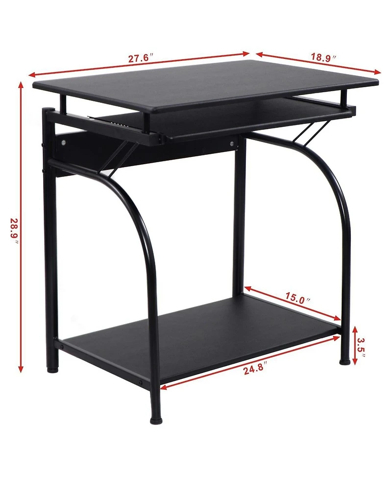 Costway Computer Desk Pc Laptop Writing Table Workstation Home