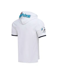 Men's Pro Standard Tyreek Hill White Miami Dolphins Player Name and Number Hoodie T-shirt