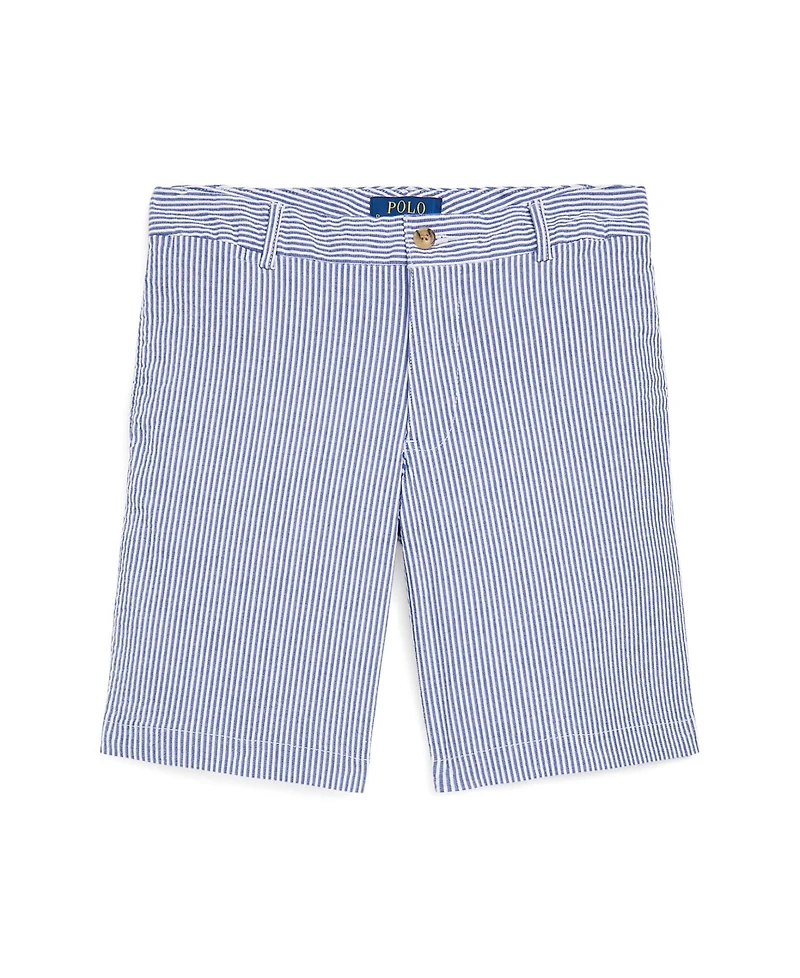 Polo Ralph Lauren Big Boys Stretch Seersucker Shorts