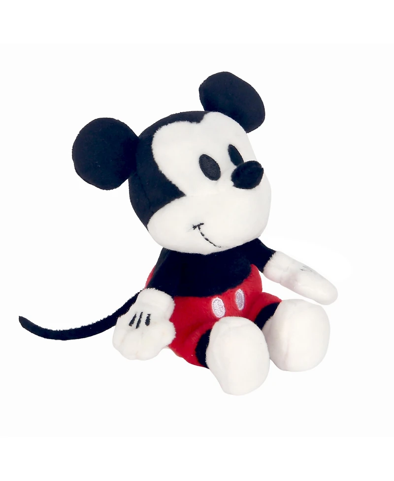 Lambs & Ivy Disney Baby Mickey Mouse Muslin Swaddle Blanket & Plush Gift Set