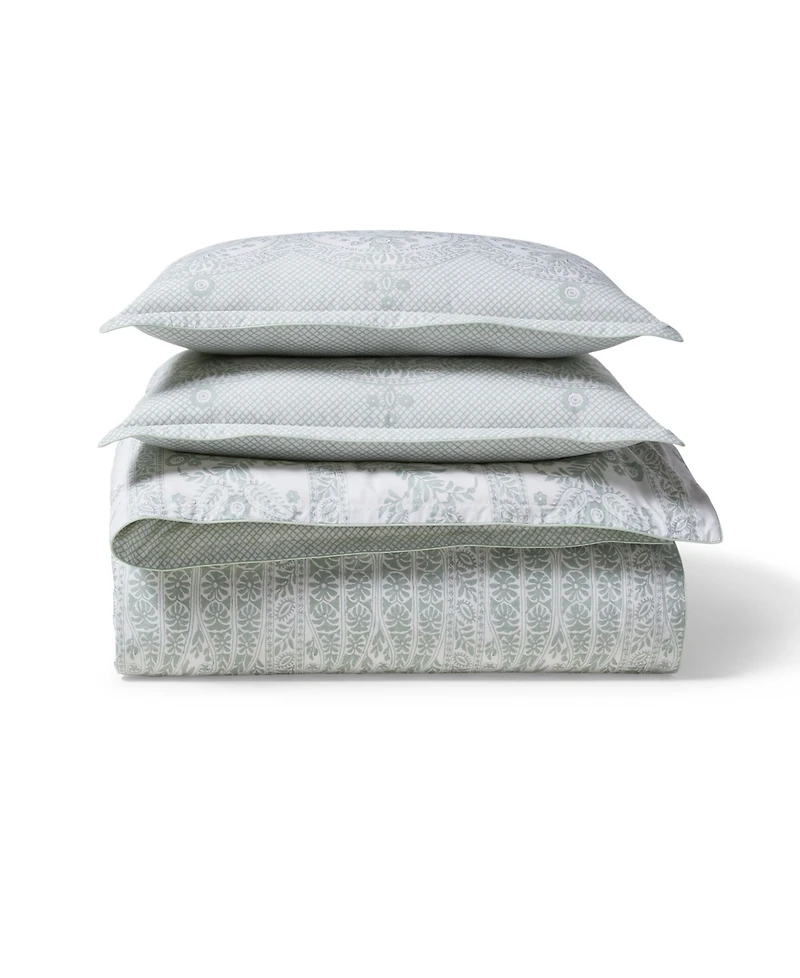 Closeout! Lauren Ralph Lauren Wakefield 3 Piece Duvet Cover Set, King