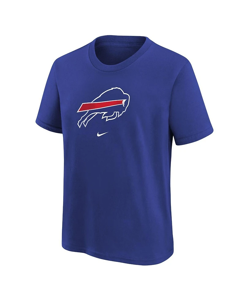 Big Boys Nike Royal Buffalo Bills Logo T-shirt