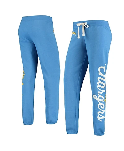 Women's G-iii 4Her by Carl Banks Powder Blue Los Angeles Chargers Scrimmage Pants