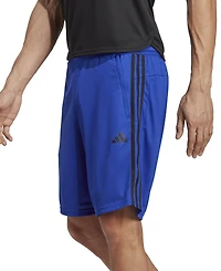 adidas Men's Train Essentials Classic-Fit Aeroready 3-Stripes 10" Training Shorts