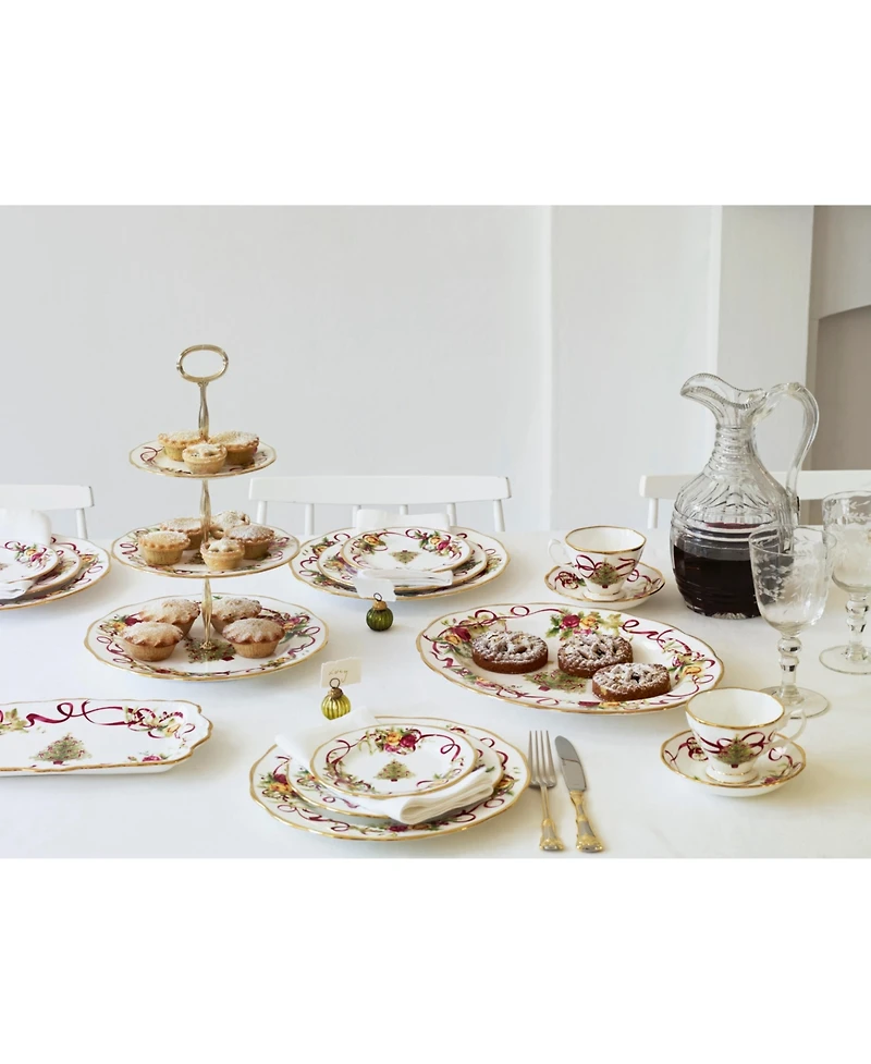 Royal Albert Old Country Roses Cake Stand Three-Tier