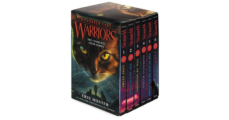 Warriors- The Broken Code 6-Book Box Set by Erin Hunter