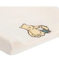 Lambs & Ivy Disney Baby Storytime Pooh Soft Creamy White Changing Pad Cover