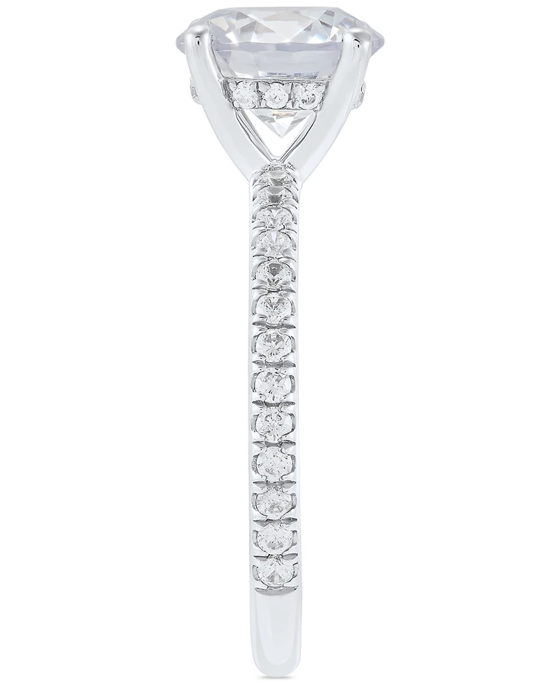 Grown With Love Igi Certified Lab Diamond Engagement Ring (2-1/3 ct. t.w.) 14k White Gold