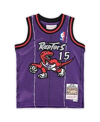 Infant Boys and Girls Mitchell & Ness Vince Carter Purple Toronto Raptors 1998/99 Hardwood Classics Retired Player Jersey