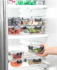 JoyJolt 24-Pc. Glass Storage Containers with Lids