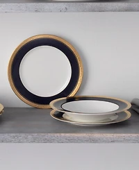 Noritake Odessa Cobalt 12 Piece Set, Service For 4