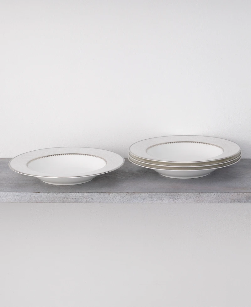 Noritake Brocato Set of 4 Soup Bowls