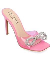 Journee Collection Women's Fenella Lucite Stilettos
