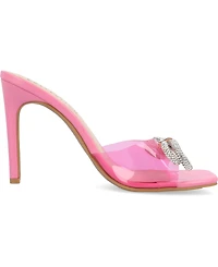 Journee Collection Women's Fenella Lucite Stilettos