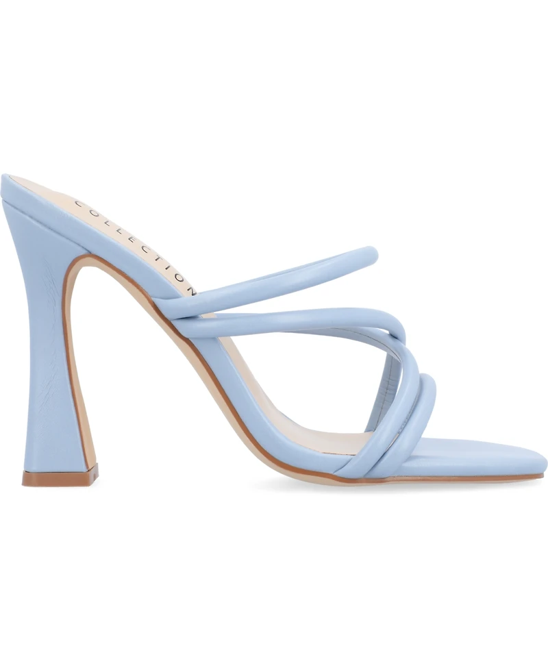 Journee Collection Women's Louisse Crisscross Slip-On Sandals