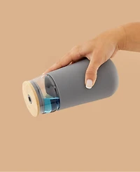 JoyJolt Glass Tumbler with 1 Straws Non Slip Silicone Sleeve Set, 20oz