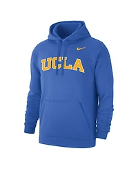 Men's Nike Blue Ucla Bruins Logo Club Pullover Hoodie
