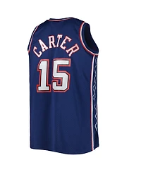 Men's Mitchell & Ness Vince Carter Navy New Jersey Nets Big and Tall Hardwood Classics 2006-07 Swingman