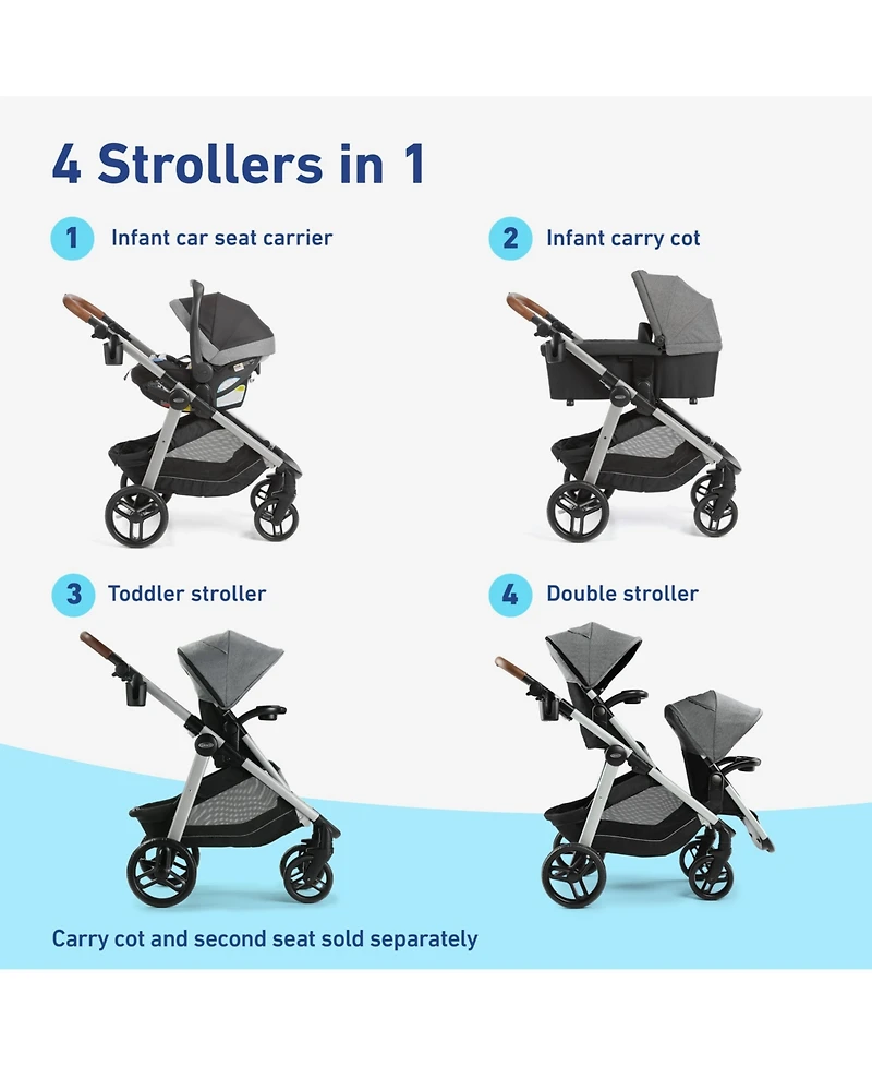 Graco Modes Nest2Grow Dlx Travel System