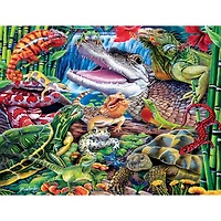 MasterPieces World of Animals Reptile Friends 100 Piece Jigsaw Puzzle