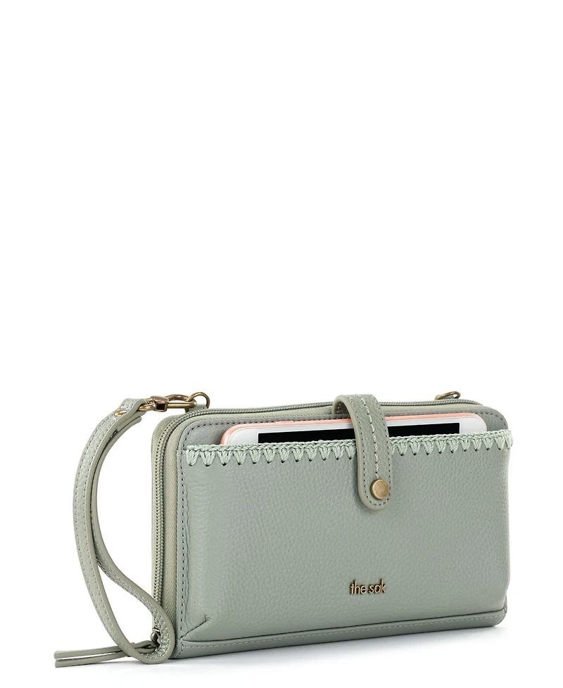 The Sak Women's Iris Leather Convertible Crossbody Bag
