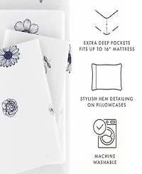 ienjoy Home The Boho & Beyond Premium Ultra Soft Pattern -Pc. Sheet Set