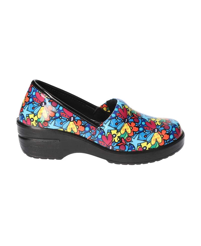 Easy Street Women's Laurie Slip Resistant Clogs
