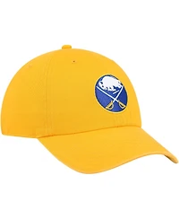 Men's '47 Brand Gold Buffalo Sabres Clean Up Adjustable Hat