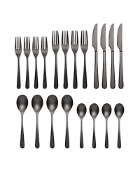 Oneida Kenbrook Tumbled 20 Piece Everyday Flatware Set, Service For 4