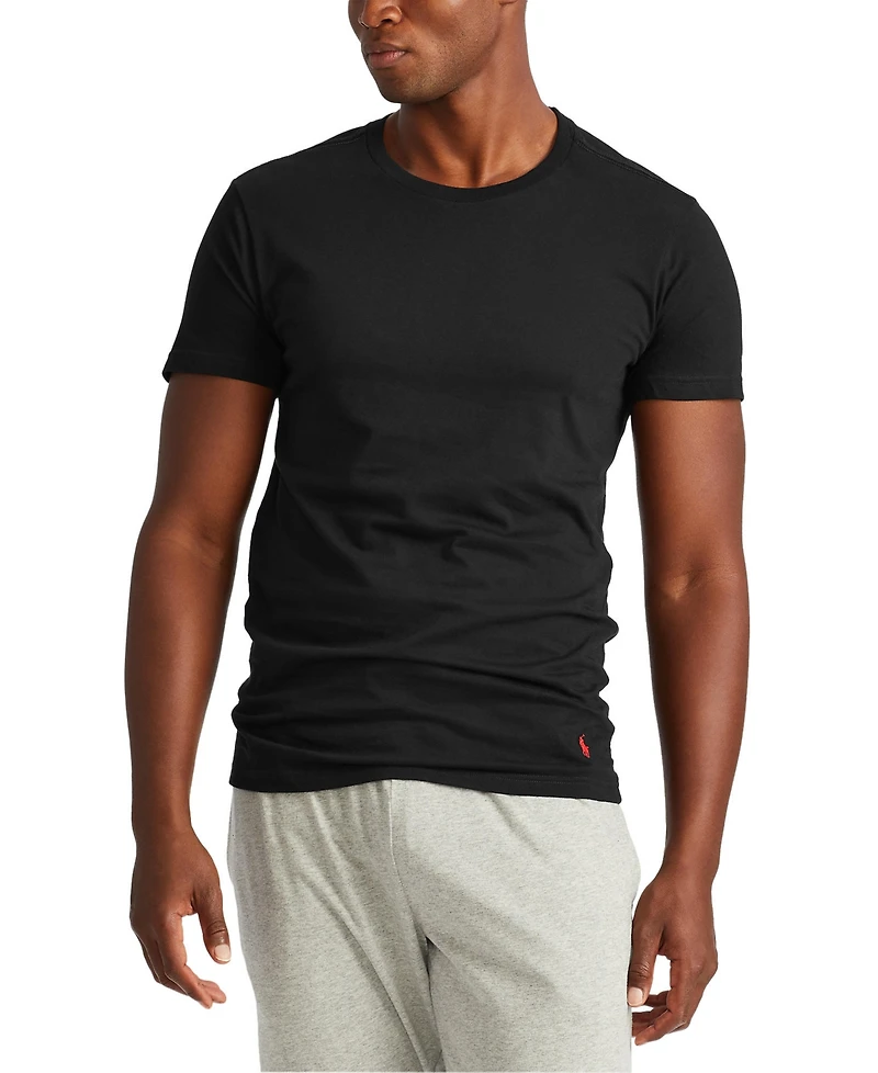 Polo Ralph Lauren Men's 3-Pack Slim Fit Crewneck Undershirt