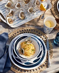 Lenox Blue Bay Melamine 16-Piece Dinnerware Set