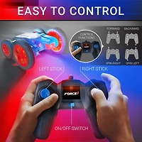 Force1 Tornado Red Led Remote Control Car for Kids