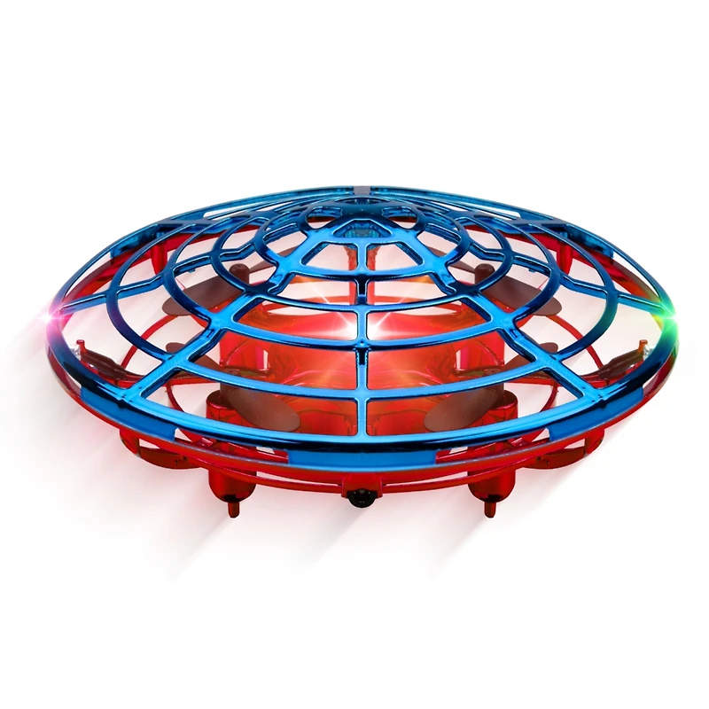 Force1 Scoot Combo Hand Operated Drone for Kids or Adults - Red And Blue