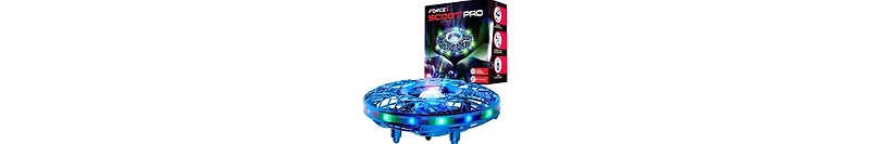 Force1 Scoot Pro Hand Operated Drone for Kids And Adults - Blue