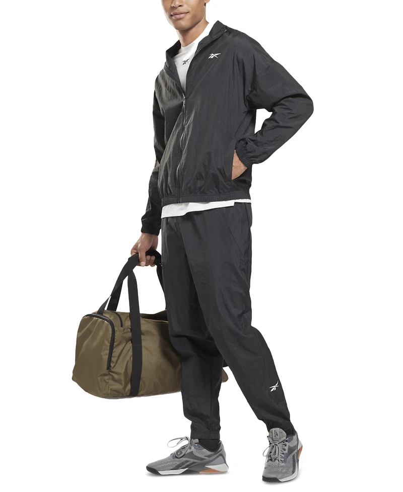 Reebok Men's Training Relaxed-Fit Performance Track Jacket