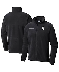 Men's Columbia Black Chicago White Sox Steens Mountain Full-Zip Jacket