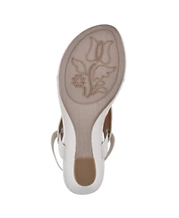 White Mountain Women's All Dres Wedge Sandals