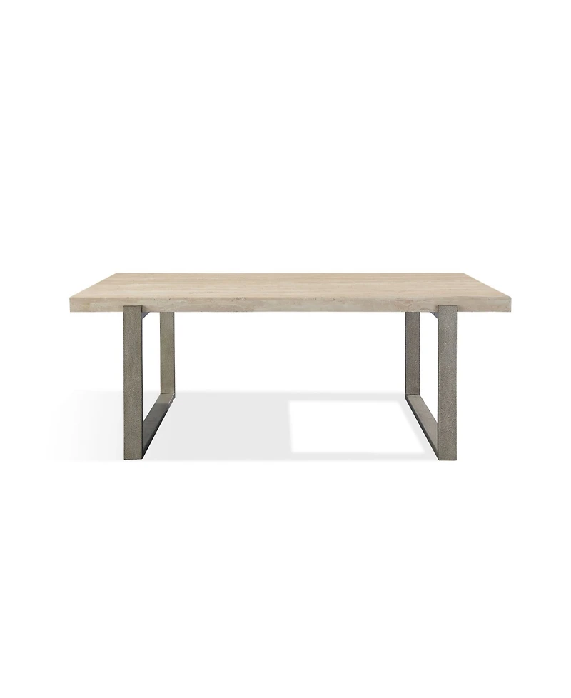 Ariela Travertine Occasional Coffee Table