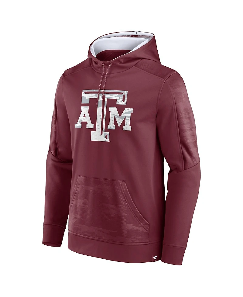 Men's Fanatics Maroon Texas A&M Aggies On The Ball Pullover Hoodie