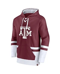 Men's Fanatics Maroon Texas A&M Aggies First Battle Pullover Hoodie
