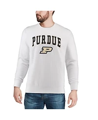 Colosseum Men's Purdue Boilermakers Arch & Logo Crew Neck Sweatshirt